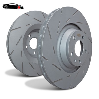 EBC USR1367 Slotted Brake Discs (Pair) – Honda Civic 8th Gen / FR-V Front EBC USR1367 – Tarcze hamulcowe nacinane Honda Civic VIII / FR-V, oś przednia
