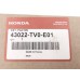 Oryginalne tylne klocki hamulcowe Honda 43022-TV0-E01 (zamiennik 43022-TV0-E00) Tylne klocki hamulcowe Honda Civic 5D/Tourer – 43022-TV0-E01