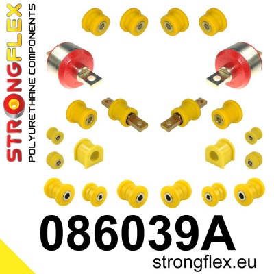 Zestaw poliuretanowy zawieszenia tylnego SPORT Honda