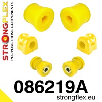 STRONGFLEX 086219A – zestaw tulei przedniego zawieszenia SPORT Honda Civic VIII FK/FN/FN2