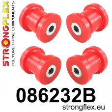 Strongflex 086232B – zestaw tulei przedniego wózka Honda Accord VII (80 ShA)