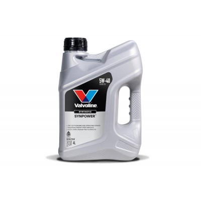 Valvoline SynPower 5W40 4L – w pełni syntetyczny olej silnikowy do Hondy