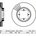 Front brake disc ATE 24.0125-0130.1 Honda Accord