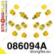 Rear suspension bush kit no rear trailing arm mount bushes SPORT Honda Rear suspension bush kit no rear trailing arm mount bushes SPORT Honda